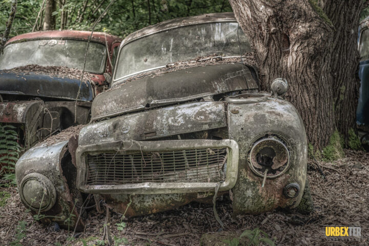 URBEXTER - Lost Place Fotografie - Since 2015 | Der Volvo Wald: Eine vergessene Welt voller rostiger Schätze in Belgien